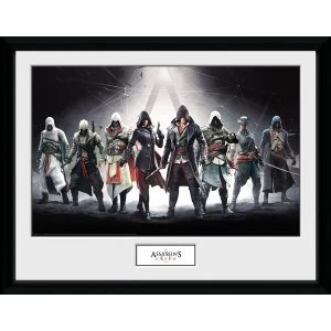 Image of Assassins Creed Characters Framed Collector 30 x 40cm Print