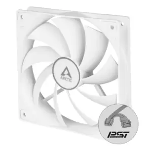 image of ARCTIC F12 PWM PST (White) 120 mm PWM PST Case Fan