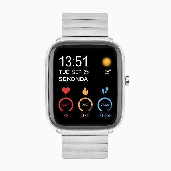 Sekonda Sekonda Motion Plus Silver Coloured Bracelet Smart Watch