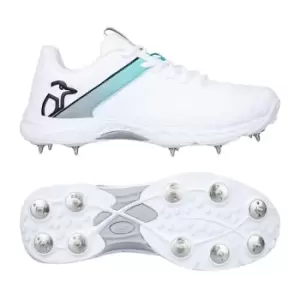 image of Kookaburra Pro 4000 Spike Sole Cricket Shoe 33 - White