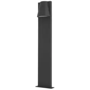 Image of Forlight Kala 800mm - Outdoor Bollard Urban Grey IP44 GU10 7W