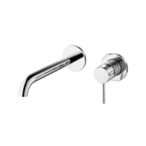Image of Chrome Wall Mounted Bath Mixer Tap - Empire