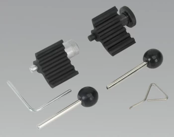 Image of Sealey VSE2358 Diesel Engine Setting/Locking Kit Common Rail - Belt Drive