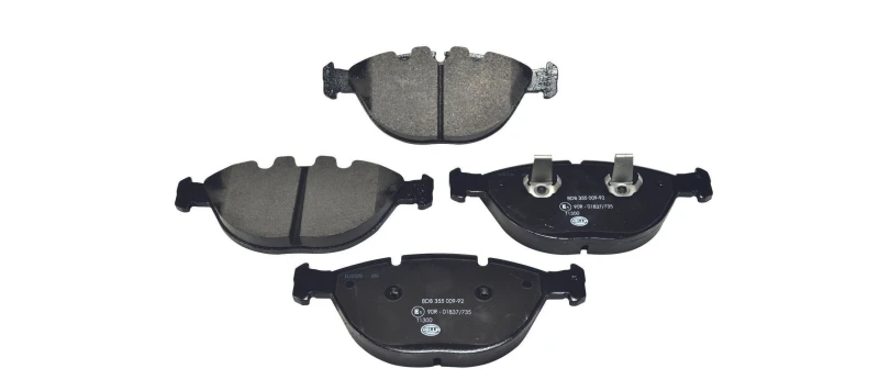 Image of HELLA Brake pad set HELLA 8DB 355 009-921