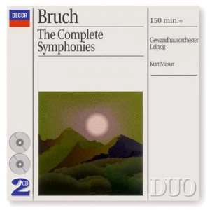 Image of Bruch The Complete Symphonies by Max Bruch CD Album