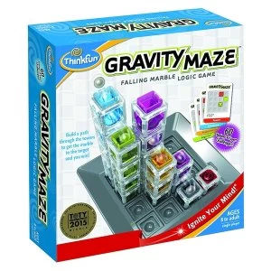 image of Thinkfun Gravity Maze - Falling Marble Logic Maze Board Game