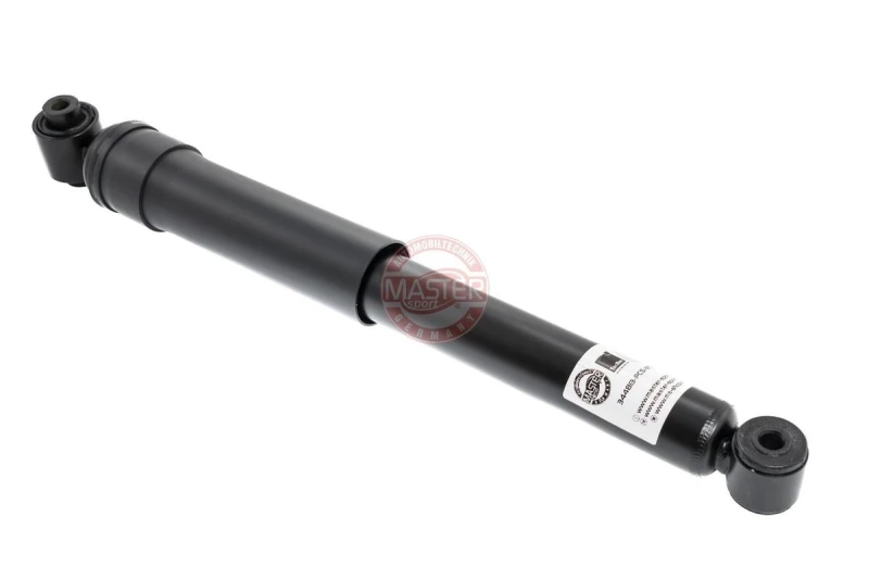 Image of MASTER-SPORT 344813-PCS-MS Shock absorber Rear Axle, Gas Pressure, Twin-Tube, Suspension Strut, Bottom eye Shock Absorber (854)