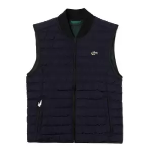 image of Lacoste Padded Gilet - Blue