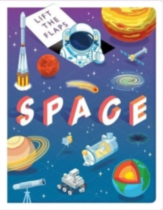Image of Lift The Flaps: Space Board book