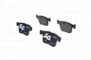 Image of Bosch 0986494487 BP1408 Brake Pad Set Disc Brake Front Axle