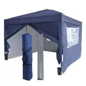 Image of Birchtree 3X3M Pop Up Waterproof Gazebo - Blue