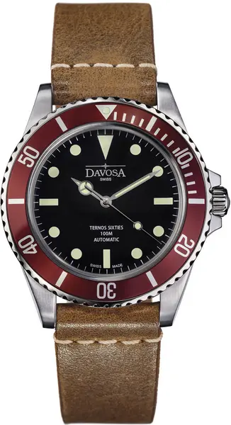 Image of Davosa Watch Ternos Sixties - Black DAV-172