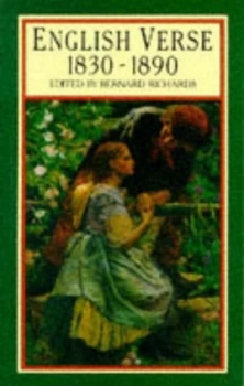 Image of English Verse 1830 - 1890 by Bernard Richards Book
