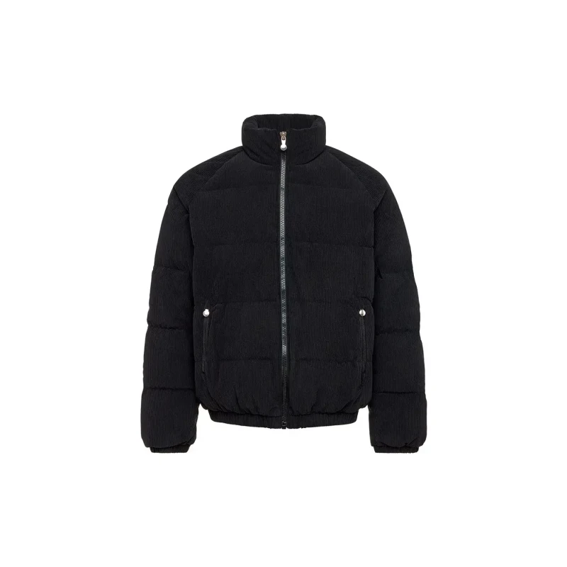 Image of Pyrenex Pyrenex's Vintage Mythic 3 Velvet Puffer Noir Unisex XS