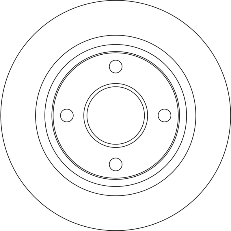 Image of Brake disc TRW DF6759
