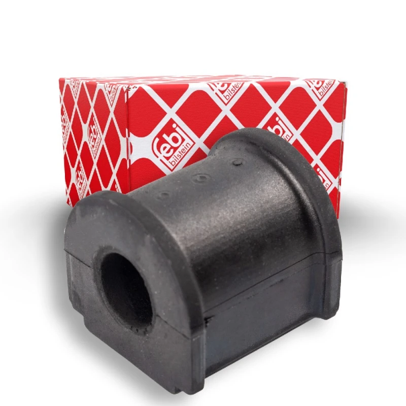 Image of FEBI BILSTEIN 15608 Stabilizer Bushes Rear Axle, Rubber Rubber Anti-roll Bar Bush Kit (1334)