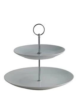 image of Price & Kensington Simplicity 2 Tier Cake Stand