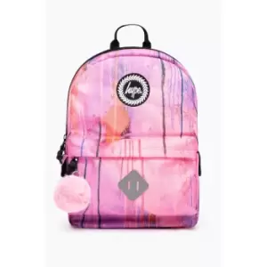 image of Hype Spray Midi Backpack (One Size) (Pink/Orange/Blue) - Pink/Orange/Blue