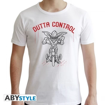 image of Gremlins - "Outta Control" Mens SS T-Shirt - White