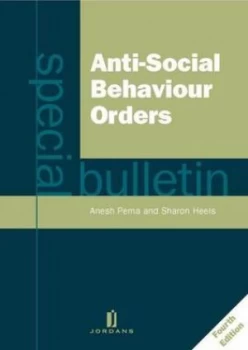 Image of Anti-Social Behaviour Orders by Anesh Pema Book
