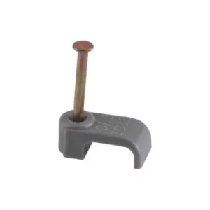Image of Schneider Electric 70CGKF10 Cable Clips Flat T&E 1mm Grey 6242Y (P...