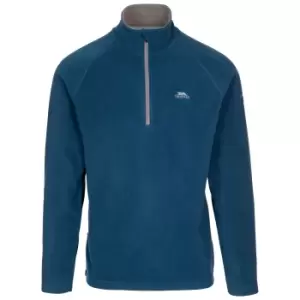 Image of Trespass Mens Blackford Microfleece (L) (Midnight Navy)