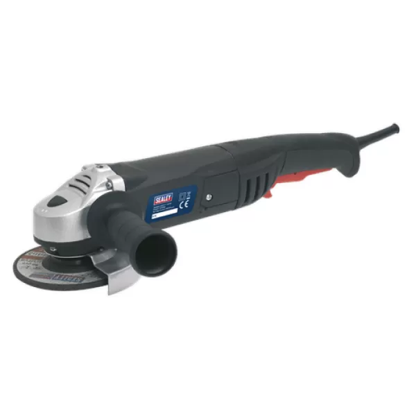 image of Genuine SEALEY SG125EU Angle Grinder &#216;125mm 1000W/230V with Schuko Plug