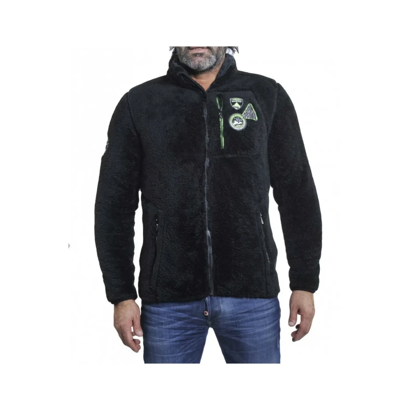 Image of Fleece jacket Peak Mountain coral sherpaCavian Noir Male XL