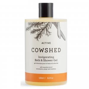 image of Cowshed ACTIVE Invigorating Bath & Shower Gel 500ml