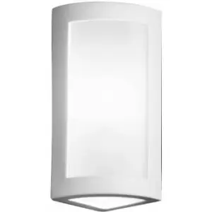 image of CASABLANCA white wall light 1 bulb Width 12 Cm