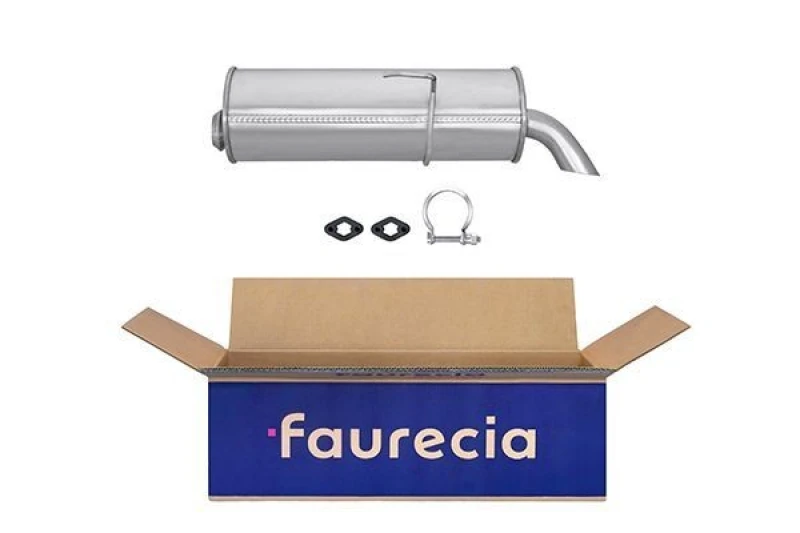 Image of Rear silencer HELLA 8LD 366 031-871
