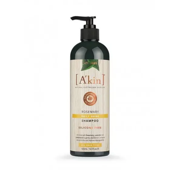 Image of AKin Daily Shine Rosemary Shampoo 500ml