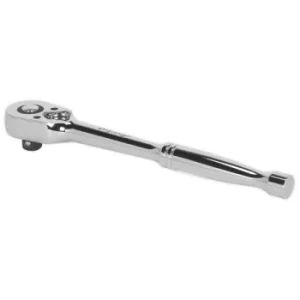 image of Sealey AK661 Ratchet Wrench 3/8in.sq Drive Pear Head Flip Reverse