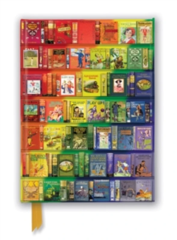 Image of Bodleian Libraries: Rainbow Shelves (Foiled Journal) Notebook / blank book