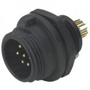 Image of Weipu SP1312 P 7 Bullet connector Plug mount Series connectors SP13 Total number of pins 7