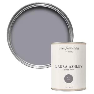 image of Laura Ashley Pale Iris Eggshell Emulsion Paint, 750Ml