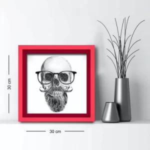 Image of 3030AHS-012 Multicolor Decorative Framed MDF Painting