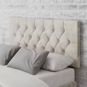 image of Olivier Mirazzi Velvet Headboard Pearl