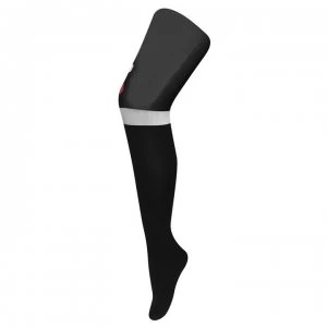 image of Pretty Polly Penguin Hold Up Tights - BLACK MIX