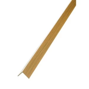 Image of Wickes Angle - Oak PVCu 19 x 22 x 1m