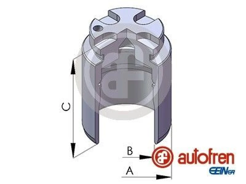 Image of AUTOFREN SEINSA Brake caliper piston AUTOFREN SEINSA D025629