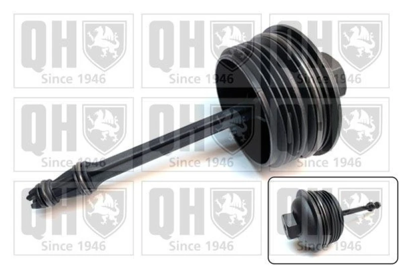 Image of QUINTON HAZELL Oil filter housing cap QUINTON HAZELL QOC1045