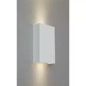 image of Astro Pella 190 - Up & Down Wall 2 Light Plaster, GU10