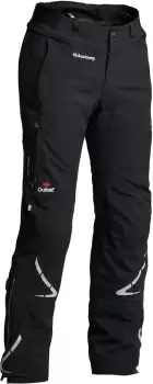 Image of Halvarssons Wish Waterproof Motorcycle Textile Pants, black, Size 50, black, Size 50