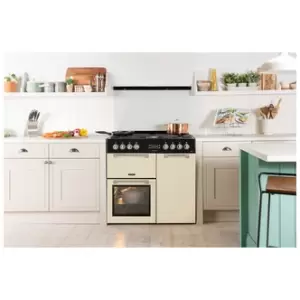 Image of Leisure CC90F531C 90cm Chefmaster Dual Fuel Range Cooker in Cream