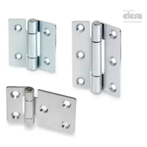 image of ELESA Thin hinge-GN 136-NI-30-30-C