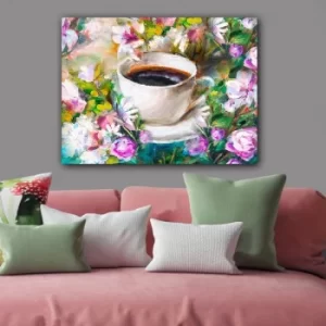 Image of 789770020_70100 Multicolor Decorative Canvas Painting