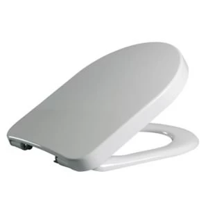 image of Cooke Lewis Helena White Soft close Toilet seat