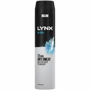 image of Lynx XXL Ice Chill Antiperspirant Deodorant 250ml