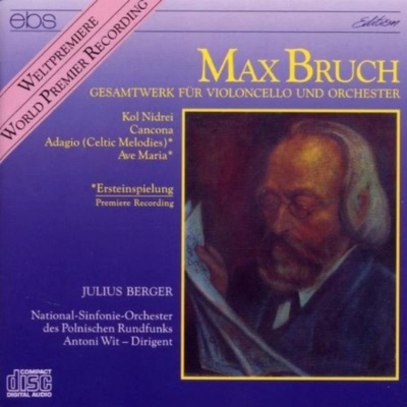 Image of Max Bruch: Gesamtwerk Fur Violoncello Und Orchester CD / Album